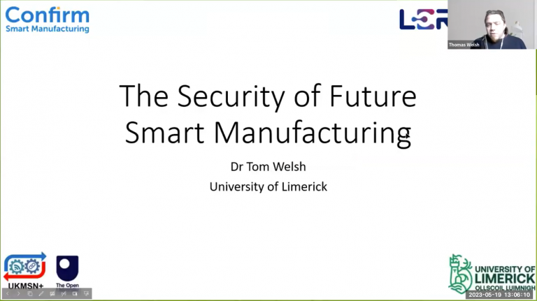 Tom Talks About Cybersecurity in Smart Manufacturing